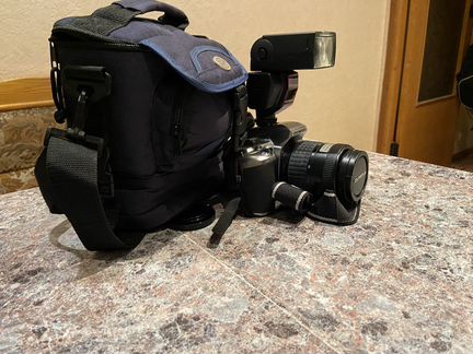 Зеркальный фотоаппарат Olympus, полный комплект