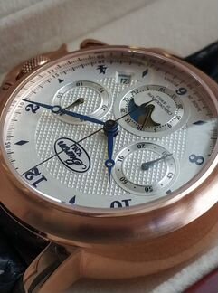 Buran V.M. Хронограф Лунный календарь мужские часы