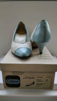 Туфли Gabor 37 кожа натур