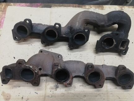 Коллектора выпускные на мерседес ом 628