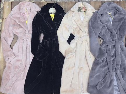 Шуба из эко меха