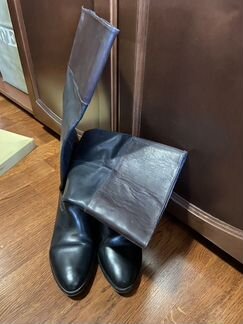 Сапоги кожанные