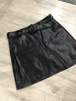 Юбка кожанная