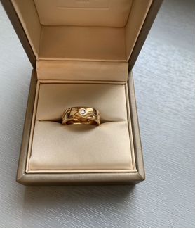 Золотое кольцо Chopard