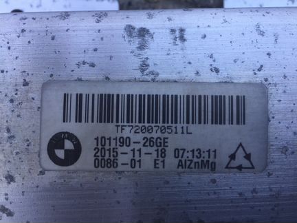 Бмв 5 кузов Ф 10, усилитель бампера 101190-26GE