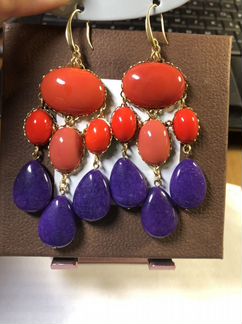 Серьги David Aubrey из США