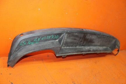 Накладка бампера задняя Skoda Octavia A7 2013-2017