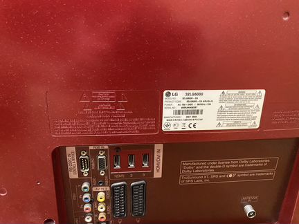 Телевизор lg 32 6000
