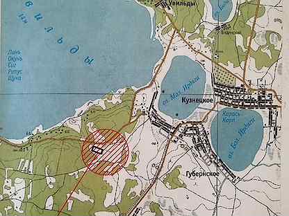 Карта глубин озера увильды челябинской области подробная
