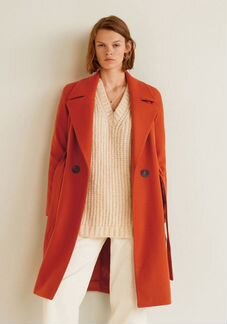 Новое демисезонное пальто Mango