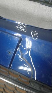 Бампер передний Kia Rio 3 рест oem 865114y500 (тре