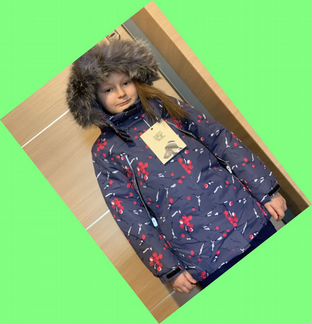 Новый зимний костюм для девочек 110,116,128