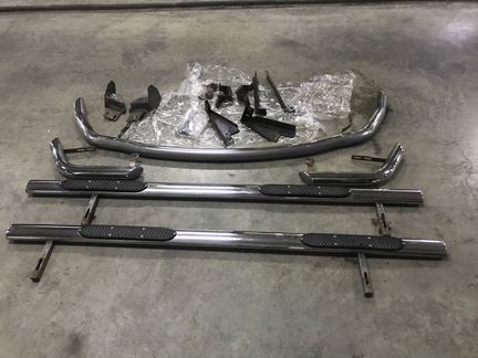 Обвес Ниссан X-Trail 3 (пороги,защиты бампера) T32