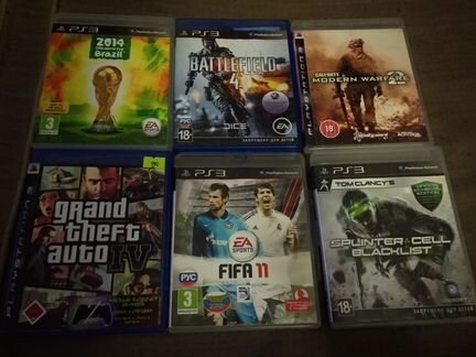 Игры для Xbox 360 + PS3 + PS4