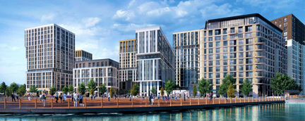 1-к квартира, 51.1 м², 15/21 эт.