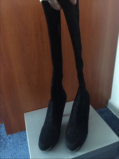 Замшевые сапоги Mary Claudy