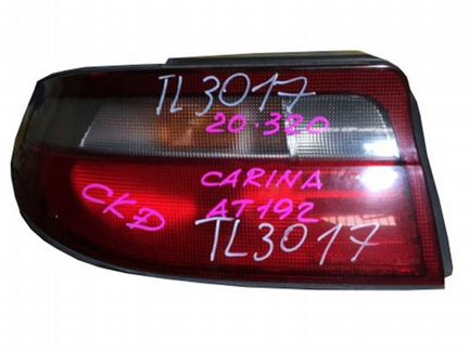 Фонарь задний левый Toyota Carina