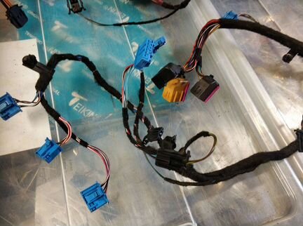 Проводка отопителя VW Туарег Порш Каен Ауди Q7