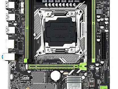 Комплект lga 2011. Jingsha x99 e8i. Xeon 2670 v3. Jingsha.