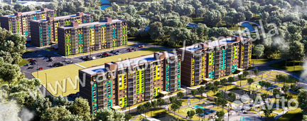 2-к квартира, 54.4 м², 6/8 эт.