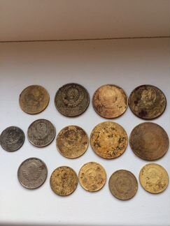 Монеты СССР, РСФСР(30-50гг), РФ (91-93гг)