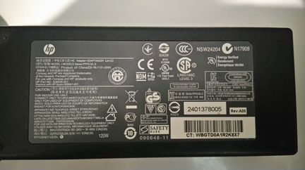 HP Ааптер блок питания к ноутбуку NSW24204 18.5V