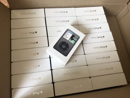 iPod classic 120Gb 25 шт + чехлы