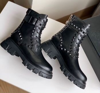 Ботинки с шипами ash кожа натуральная