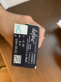 Линзы Acuvue Define