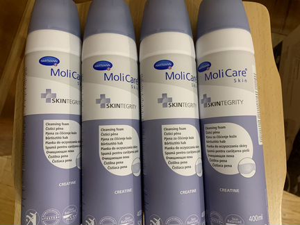 Пена для мытья лежачих больных MoliCare Skin