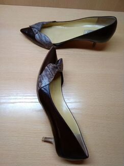 Балетки туфли натуральная кожа Furla