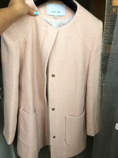 Пальто нежно-розовое Lost ink