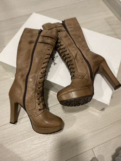 Кожаные сапоги osvaldo rossi Италия, 36 размер