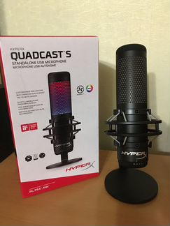 Микрофон HyperX QuadCast S (hmiq1S-XX-RG/G)
