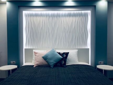 Гипсовая 3д панель 