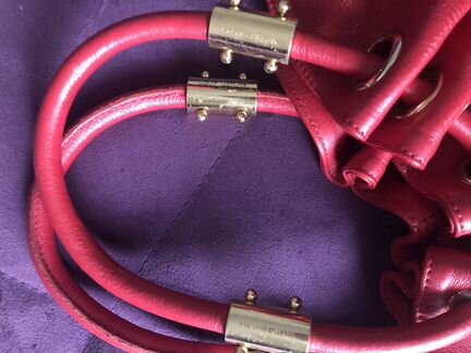 Сумка мешок натуральная кожа