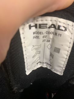 Коньки детские Head размер 27-30
