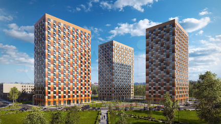 1-к квартира, 33.8 м², 8/19 эт.