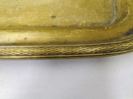 Поднос для самовара эгоист старинный