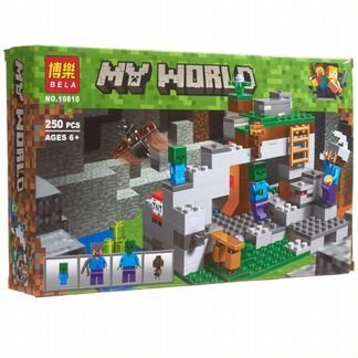 Конструктор 10810 Пещера Зомби аналог Lego