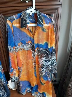 Платье с туникой