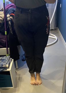 Джинсы plus-size размер UK 26