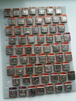 Значки 1 разряд 70шт