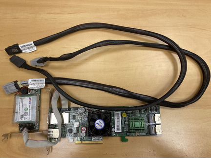 Контроллеры SAS/SATA raid, комплектные
