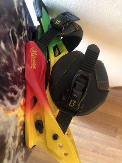 Сноуборд lib tech с креплениями burton