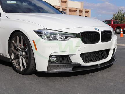 Передняя карбоновая губа для BMW F30 3-series