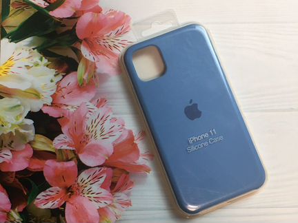 Чехол на iPhone 11 цвет морской волны