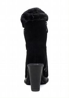 Новые сапоги нат. замша + нат. шерсть р.37