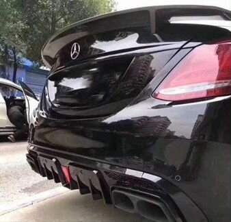 Диффузор w205 brabus style