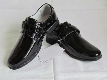 Новые Туфли 34 35 36 Лакированные ботинки сапог